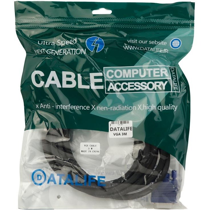 کابل vga 3m دیتالایف