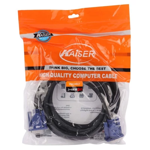 کابل vga 10 متری کایزر