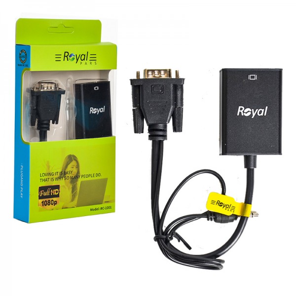 تبدیل royal vga to hdmi