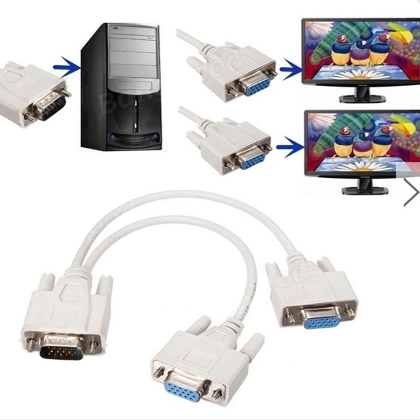 تبدیل VGA به 2VGA ونتولینک