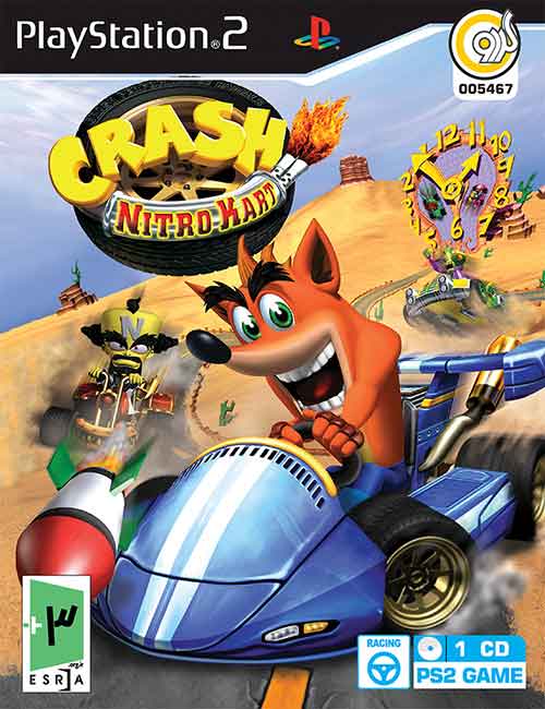 بازی Crash Nitro Kart برای PS2