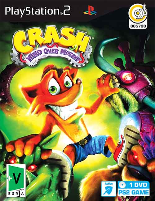 بازی Crash Mind Over Mutant برای PS2