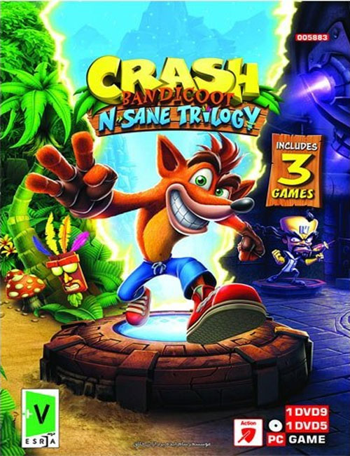بازی Crash Bandicoot N. Sane Trilogy برای کامپیوتر