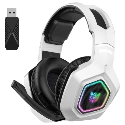 onikuma wirless gaming headset b100 white
