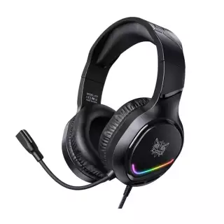 Onikuma Wired Cross Platform RGB Gaming Headset K9 Black