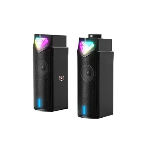 ONIKUMA Wired RGB Gaming Speaker L1 Black