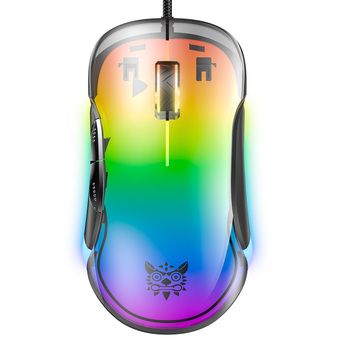 Onikuma Wired Gaming Mouse CW925 Black 12800DPI 8Key RGB