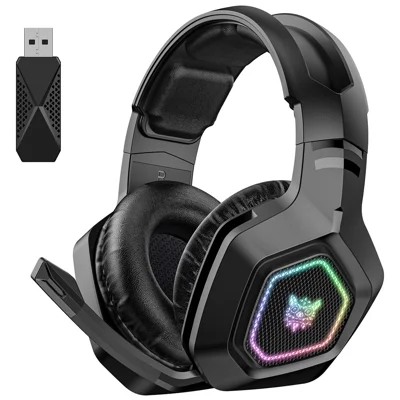 Onikuma Wired Cross Platform RGB Gaming Headset K10 Black