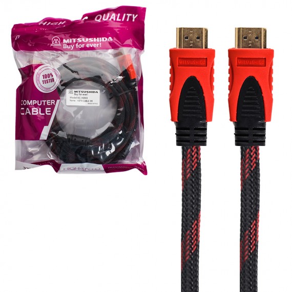 کابل mitsushida hdtv 3 hdmi